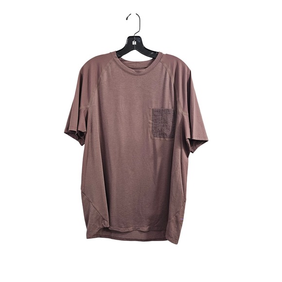 Lululemon Other - Lululemon Ventilated Hiking Short Sleeve Shirt Pocket Tee Shirt Athletic L/XL